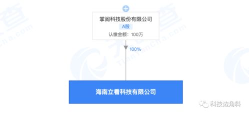掌閱科技海南新設(shè)子公司 布局科技中介服務(wù)，注冊(cè)資本100萬元
